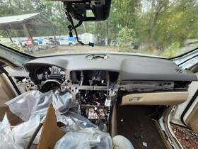 1666800087 Mercedes-benz 12-15 Ml 166 Type Dashboard Panel Dash Pad Black / Tan Vinyl Oem