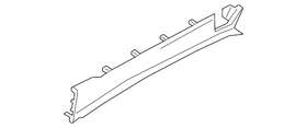 177-680-37-02-64 Mercedes-benz Genuine Trim Strip 177-680-37-02-64 Mercedes-benz Genuine Trim Strip