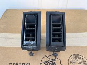 2537566 Mopar 1968 69 B Body Side A/c Dash Vent Plate Bezel Gtx Coronet Set Oe