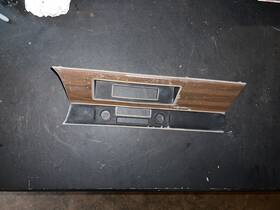 3501602 Mopar 1973 - 1976 A Body Woodgrain Radio Dash Bezel 73 74 75 76 Dart Pn
