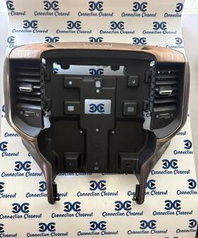 Mopar 6ej813xtaf 2019- 2024 Ram 1500 2500 3500 Dashboard Center Radio Trim Bezel