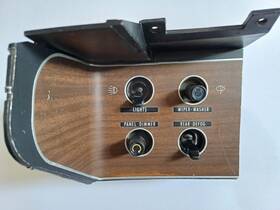 9738843 Mopar Dodge Challenger Plymounth Cuda 70-74 Rallye Dash Panel Switches Oem Nice