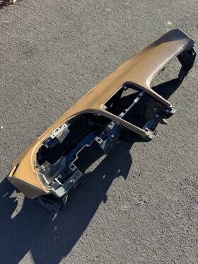 251-58234 Nissan 90-95 300zx Dashboard Panel Oem Tan Vinyl Dash Trim Used