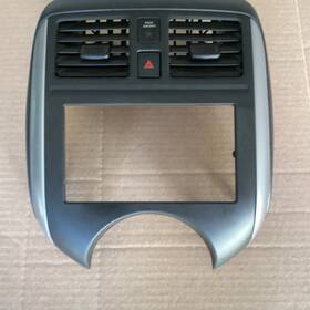 V63-196586 Nissan 254.da1h12 Radio Bezel Dash Trim Panel Vents Fits 2012 2013 2014 Versa