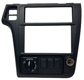K10381 Nissan 68260 4w400 2001-2004 Pathfinder Center Dash Radio Bezel Trim Panel With 4x4 Switch Oem