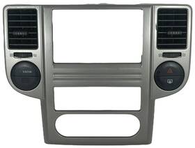 68260-eq110 Nissan 2004-2006 X-trail Center Dash Radio Bezel With Hazard And Rear Defrost Switch