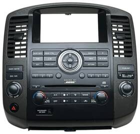 68261-9ch8c Nissan 08-12 Pathfinder Center Dash Radio A/c Control Panel Vents Climate Bezel