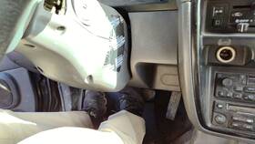 Nissan Trucks 6820075p00 94-95 Pathfinder Lower Dash Under Column Knee Bolster Trim Panel Gray