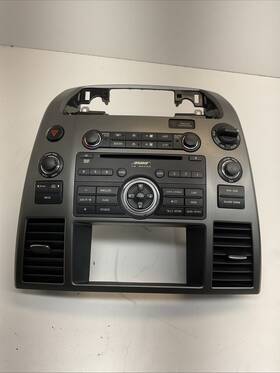 68260-9ga2a Nissin 2008-2012 Nissan Pathfinder Armada Radio A/c Panel Vents Center Dash Bezel Taupe