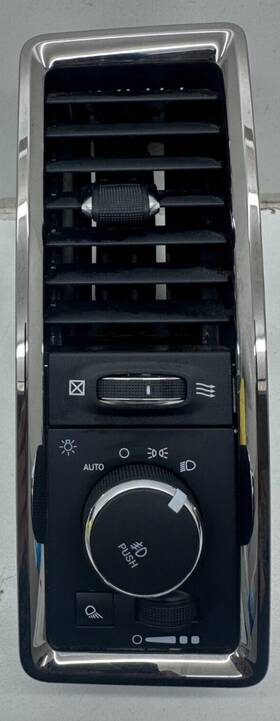 1wp30dx9af Oem 13-18 Ram 1500-3500 Left Dash Heat A/c Vent Chrome P/n