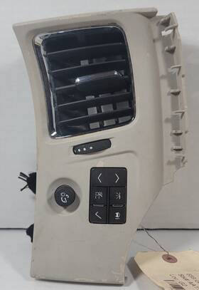 605092 Oem 2008-2014 Cadillac Cts Air Vent Grille With Dimmer Button Switch Driver Side
