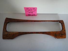 Ft98-03 Oem 7023ba Jaguar Xj8 Vanden Plas Wood Dash Center A/c Vent Bezel Used Part