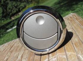 7r33-19893-b Oem Ford 06-09 Lincoln Mkz Zephyr Dash Vent A/c Heater Air Vents Silver/chrome
