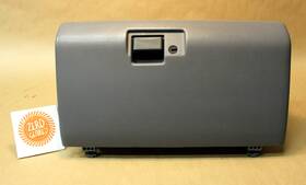 F2tb-1506015-abw Oem Ford 92-96 F-150 F-250 F-350 Bronco Glove Box With Lid Grey