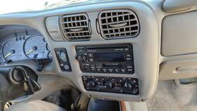 Oldsmobile 15744357 00-01 Olds Bravada Trim Bezel Around Speedometer Dash Surround Panel Pewter 922
