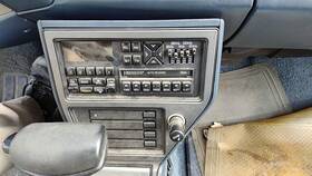 Oldsmobile 22535371 1985-1991 Olds Cutlass Calais Trim Bezel Around Radio Surround Dash Panel Blue