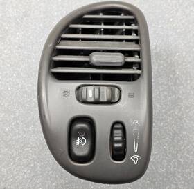 22619650 Oldsmobile 99-04 Alero Dash Left Driver Air Vent Dimmer Fog Light Switch Gray