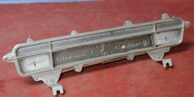 574532 Oldsmobile Vtg 1959 Super 88 Dash Clock And Bezel Panel Oem 59 Olds Trim 574532 Oldsmobile Vtg 1959 Super 88 Dash Clock And Bezel Panel Oem 59 Olds Trim