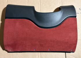 740603568 Pontiac General Motors 2004-06 Gto Drivers Side Lower Knee Bolster Dash Panel Red Suede Oem
