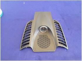 256.po1413 Porsche 2011-2014 Cayenne 3.0l Diesel Clock Dash Trim Speaker Cover Center 2465
