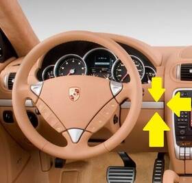 7l5-857-226 Porsche 2003-2009 Cayenne Dash Trim Panel Interior Driver Side # 7l5 857 226