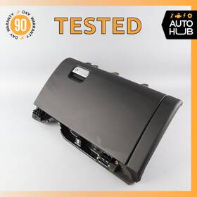 7p5857095f Porsche 11-18 Cayenne 958 Hybrid S Dashboard Glove Box Compartment Black Oem