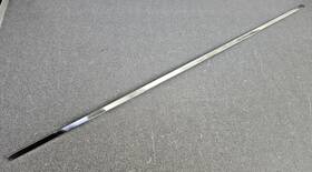 91455204110 Porsche Nice Used Original 914 914-6 Lower Dash Knee Pad Chrome Trim 1970-71