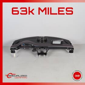 99155210107 Porsche 12-16 991 911 Gt3 Turbo Dashboard Dash Board Panel Leather Black Oem 63k