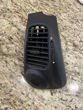 99655222804 Porsche 2000-04 Boxster 986 Carrera 911 996 Right Rh Dash Ac A/c Air Vent Trim