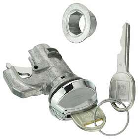 Py120-e Py Autolocks Glovebox Lock And Case With Late Style Keys For 1980-1987 Chevy Gmc Truck