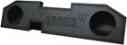 Qbdodge124dr Qbomb Dual Rhino Enclosure Sub Speaker Lined Box Subwoofer 12