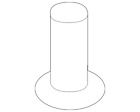 01456-00411 Qx30 Infiniti Genuine Antenna Assembly Screw
