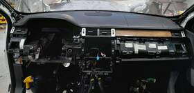 Lr065098 Range Rover 12-19 Evoque Dashboard Panel Dash Pad Black Leather Without Hud Oem