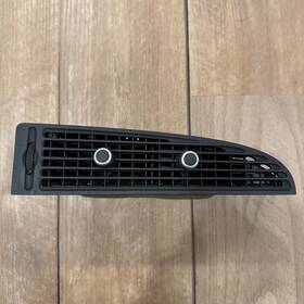 12768950 Saab 2003-2007 Oem 9-3 Center Dash Air Vent Silver Knob Ac Heater Trim Panel