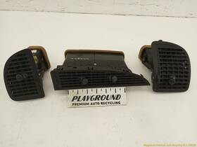 685.sa1r04 Saab 9-3 Convertible Set Of 3 Dashboard Dash Air Flow Vent Grille Fits 2004-2011