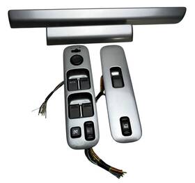 Suzuki 52j20-3284t 2003-2006 Xl7 Grand Vitara Oem Gray Silver Dash Trim Window Switch Bezels