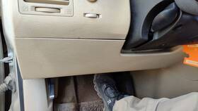 7311178j02 Suzuki 07-08 Grand Vitara Xl-7 Lower Dash Under Column Knee Bolster Trim Panel Oem Tan