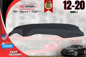 Tesla 1004397-11-d 12-20 Oem Model S Front Dashboard Upper Panel Black Dash Board Alcantara