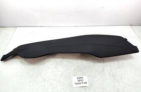 1060696-10-d Tesla 12-20 Oem Model S Front Dashboard Upper Panel Black Dash Board Leather