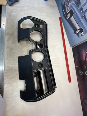 In3322v The Parts Place Inc. 1969 Chevelle With A/c And Astro Ventilation Instrument Panel Dash Bezel Housing