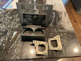 547-42970 Toyota 96-00 Rav4 Dash Cup Holder Center Console Radio Cd Bracket Oem Rav-4 1997 547-42970 Toyota 96-00 Rav4 Dash Cup Holder Center Console Radio Cd Bracket Oem Rav-4 1997