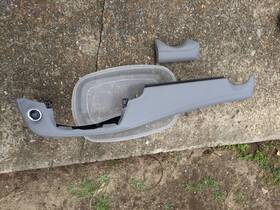 5501242090c5 Toyota 2016 - 18 Rav4 Dashboard Lower Trim Cover Panel Oem Gray Leather