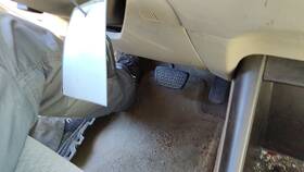 55401aa040b2 Toyota 02-06 Camry Lower Dash Under Column Knee Bolster Trim Panel Oem Taupe 43