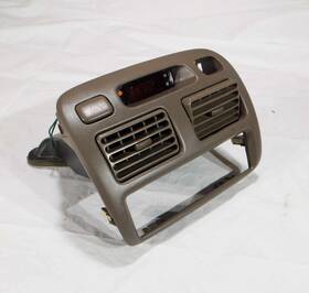 55405-02060 Toyota 98-02 Corolla Center Dash Ac Air Vent Radio Trim Bezel With Clock And Hazard
