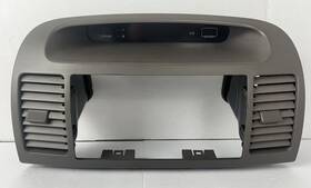 55405-aa030 Toyota 2002-2006 Oem Camry Center Dash Trim Radio Bezel Ac Vent Clock Gray