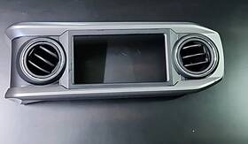 5540504120c6 Toyota 2016 - 2023 Tacoma Dash Center Air Vent Grille Trim Cover Oem Gray