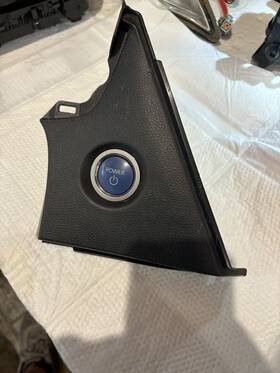55413-12730-b0 Toyota 2020-2023 Corolla Dashboard Start Stop Switch Bezel Cover Trim Oem