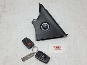 5541312410 Toyota 2019-2021 Corolla Dashboard Start Stop Switch Bezel With Key Fob Oem