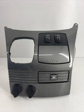 55422-ae010 Toyota 2004-2010 Sienna Shifter Bezel Trim Panel With Cup Holder Oem
