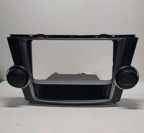 55424-48060 Toyota 2008-2013 Highlander Display Screen Radio Bezel Trim Hazard Switch Oem